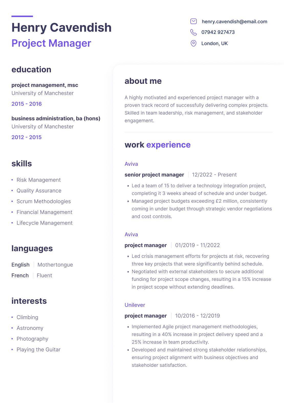 Resume 2